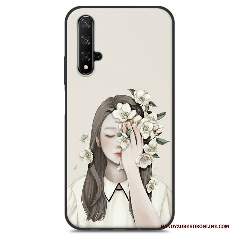 Huawei Nova 5t Personlighet Skal Skydd Blå Fodral Kyla Mjuk