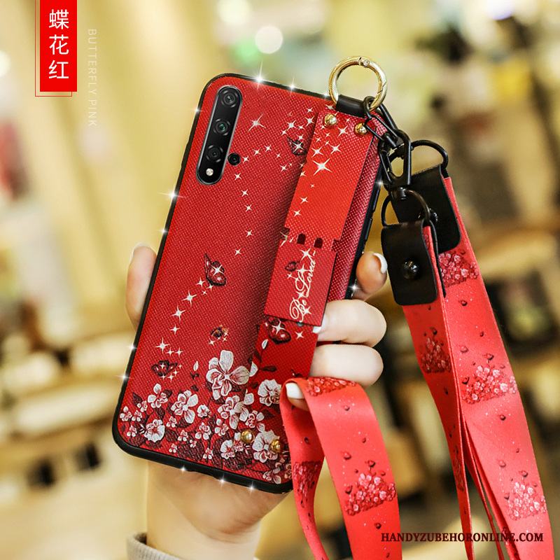 Huawei Nova 5t Skal Nubuck Mode Trend Kreativa Fallskydd Net Red Fodral