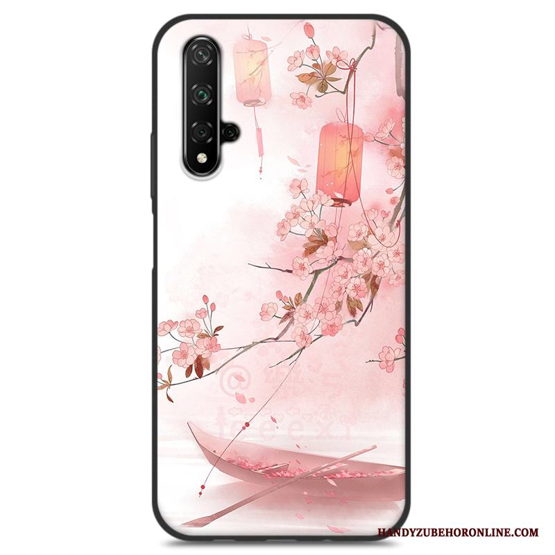 Huawei Nova 5t Skal Telefon Liten Skydd Fodral Silikon Kyla Blå