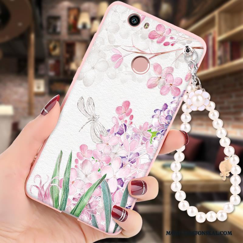 Huawei Nova Fodral Skal Telefon Mjuk Fallskydd Rosa Hängsmycken Silikon