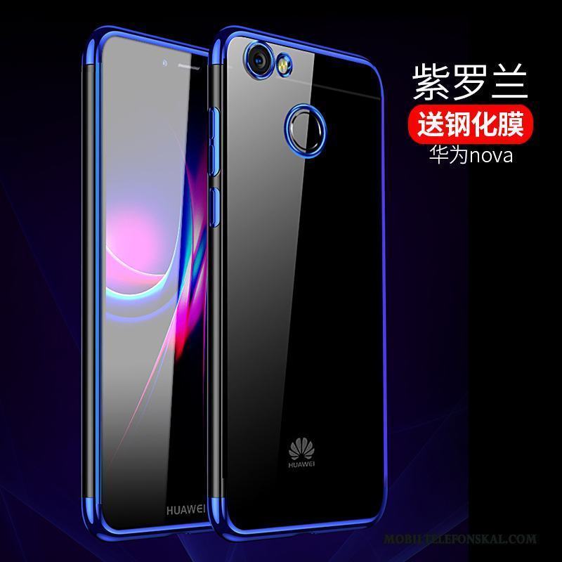 Huawei Nova Kreativa Skal Telefon Personlighet Fallskydd Trend Silikon Svart