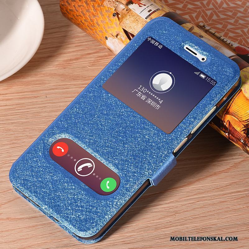 Huawei Nova Mobil Telefon Ljusblå Täcka Trend Silikon Skal Telefon Fallskydd
