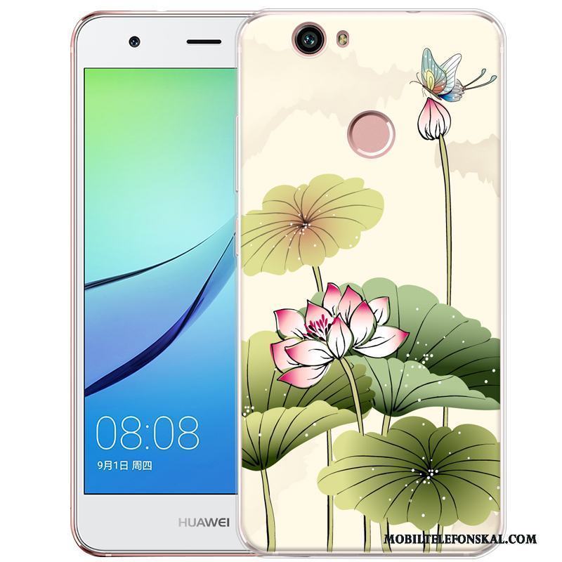 Huawei Nova Målade Skydd Mjuk Fodral Mobil Telefon Skal Lättnad