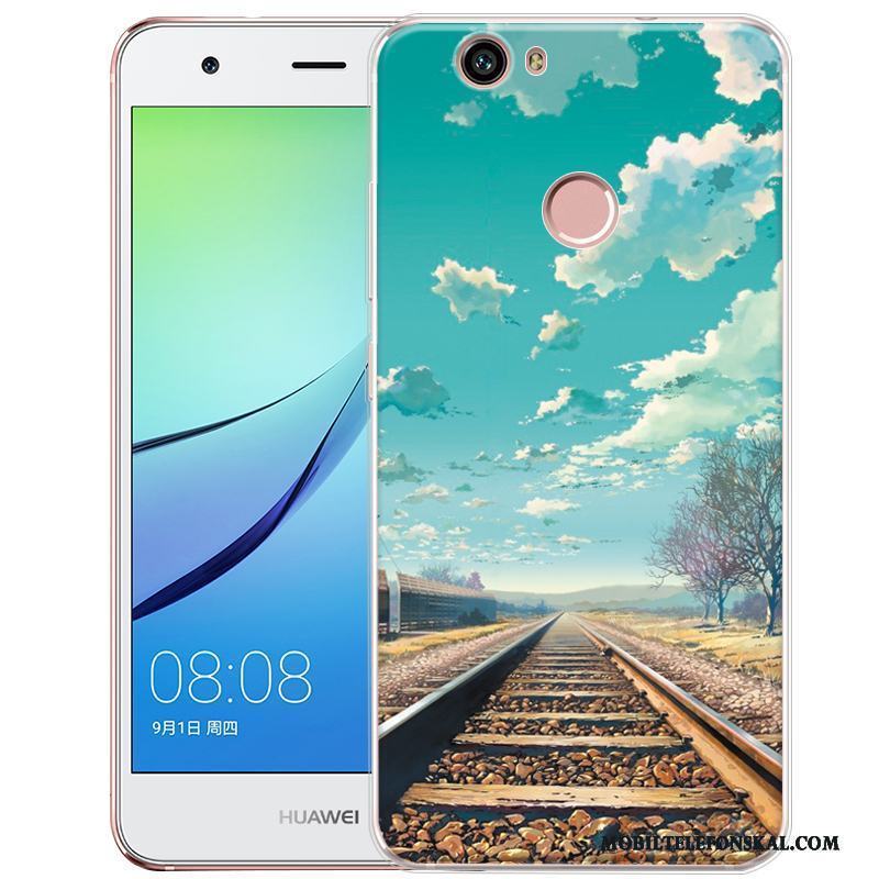 Huawei Nova Målade Skydd Mjuk Fodral Mobil Telefon Skal Lättnad