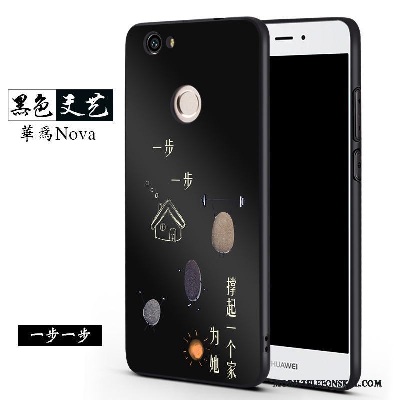 Huawei Nova Silikon Kreativa Nubuck Mjuk Skal Telefon Fallskydd Trend