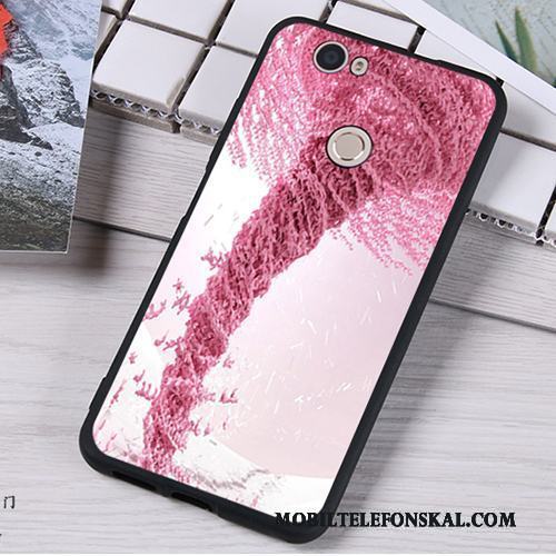 Huawei Nova Skal Rosa All Inclusive Mobil Telefon Fodral Fallskydd Silikon