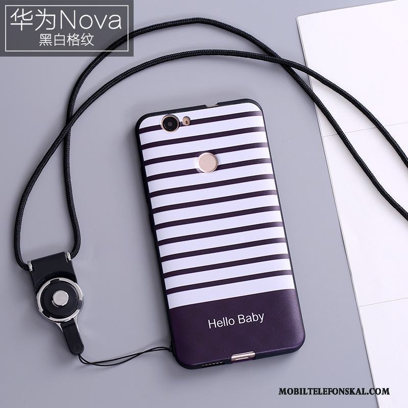 Huawei Nova Skal Telefon Mobil Telefon Färg Silikon Fodral Skydd