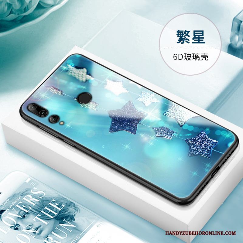 Huawei P Smart+ 2019 Fodral Personlighet Fallskydd Kreativa Glas Skal Telefon All Inclusive