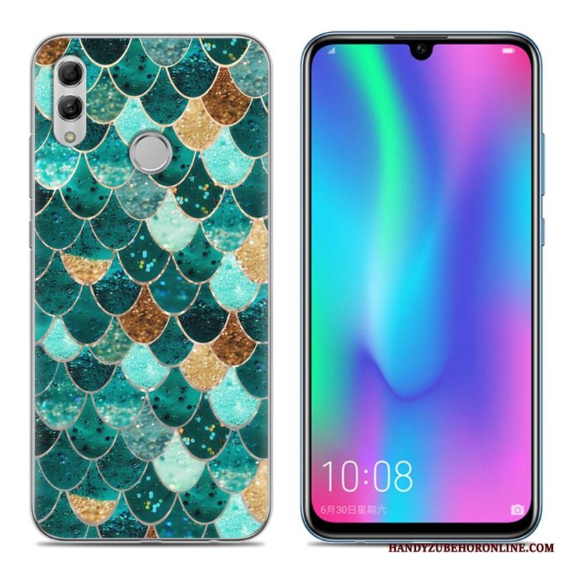 Huawei P Smart 2019 Mjuk Fodral Purpur Skal Telefon Mobil Telefon Ungdom