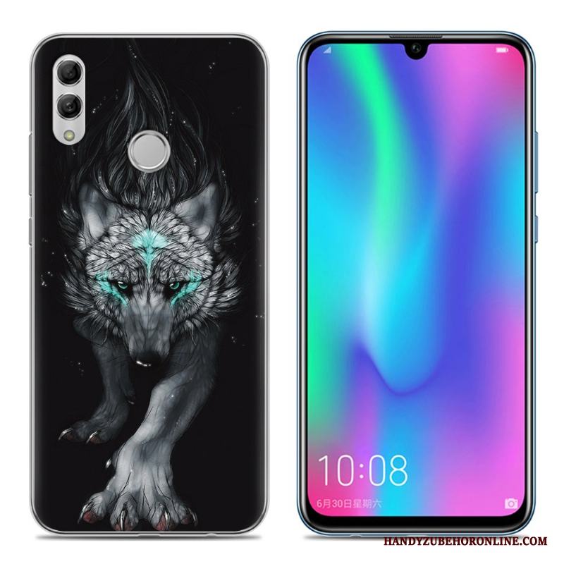 Huawei P Smart 2019 Mjuk Fodral Purpur Skal Telefon Mobil Telefon Ungdom