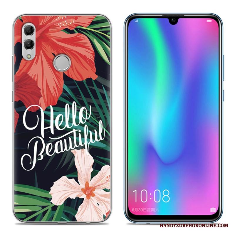 Huawei P Smart 2019 Mjuk Fodral Purpur Skal Telefon Mobil Telefon Ungdom