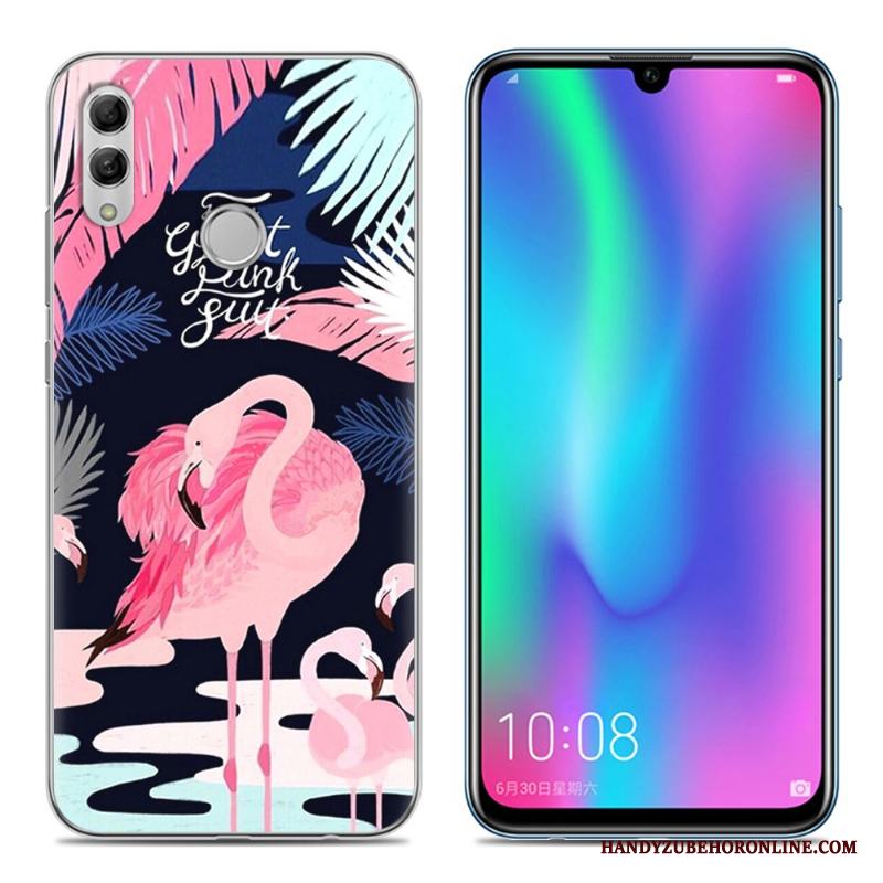 Huawei P Smart 2019 Mjuk Fodral Purpur Skal Telefon Mobil Telefon Ungdom