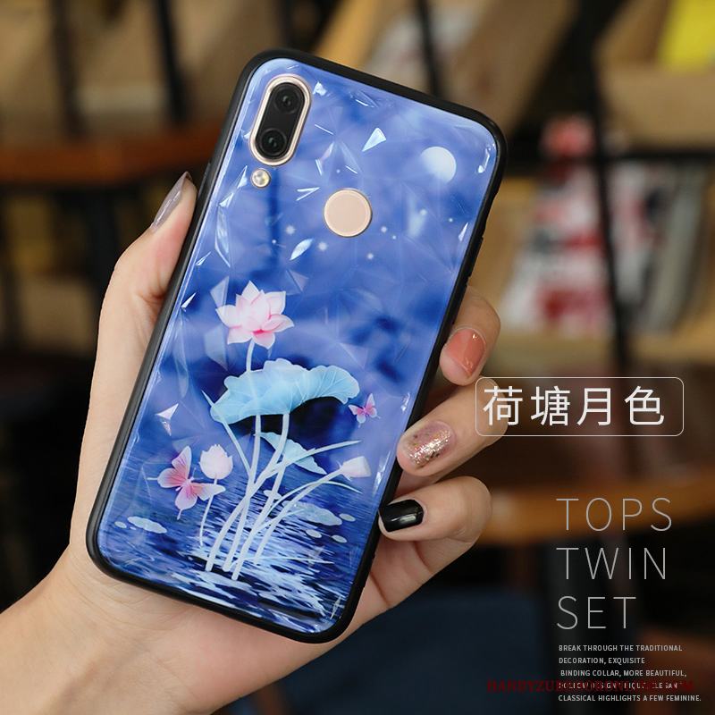 Huawei P Smart 2019 Mode All Inclusive Tecknat Trend Skal Telefon Fallskydd Vacker