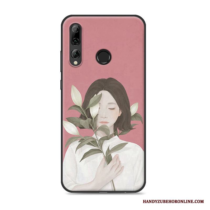 Huawei P Smart+ 2019 Skal Mobil Telefon Liten Kyla All Inclusive Skydd Fallskydd Rosa