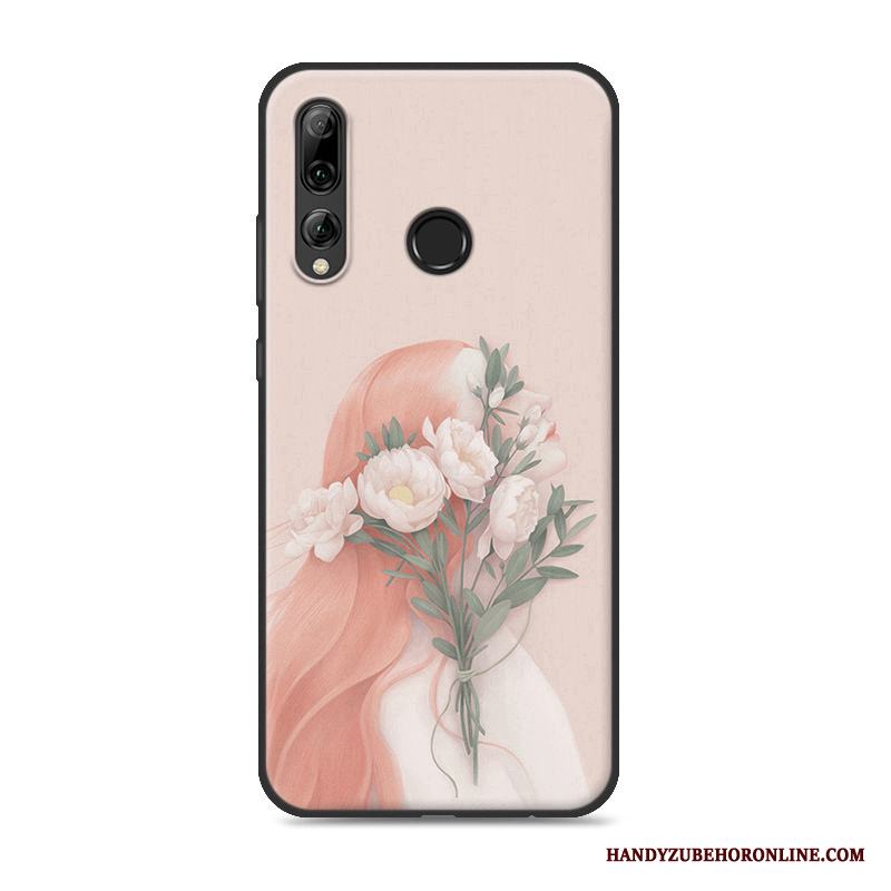 Huawei P Smart+ 2019 Skal Mobil Telefon Liten Kyla All Inclusive Skydd Fallskydd Rosa