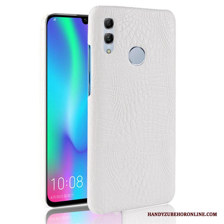 Huawei P Smart 2019 Skal Telefon Fallskydd Kreativa Grön Business Krokodilmönster