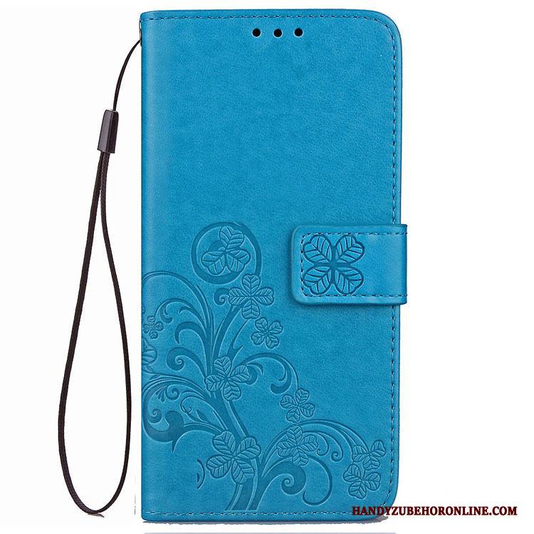 Huawei P Smart+ Fallskydd Purpur Skal Telefon Mjuk Läderfodral All Inclusive Täcka