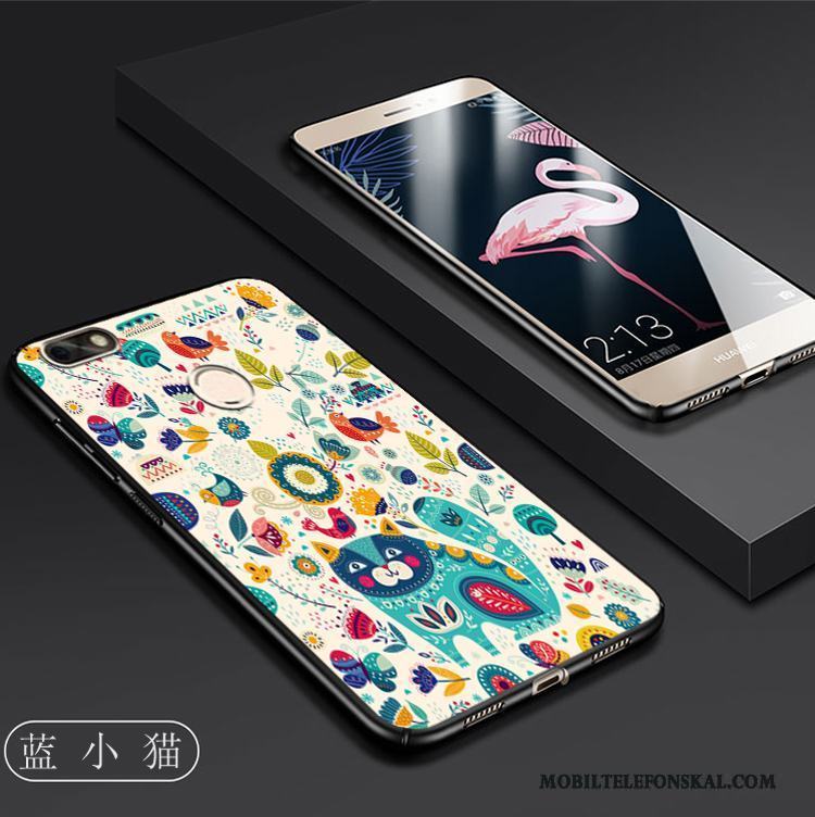 Huawei P Smart Fodral Mjuk Silikon Skydd Skal Telefon Trend Färg