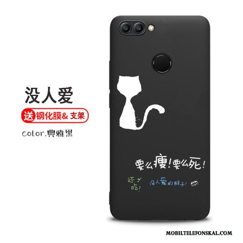 Huawei P Smart Mjuk Personlighet Kreativa Skal Telefon Nubuck Silikon Fodral