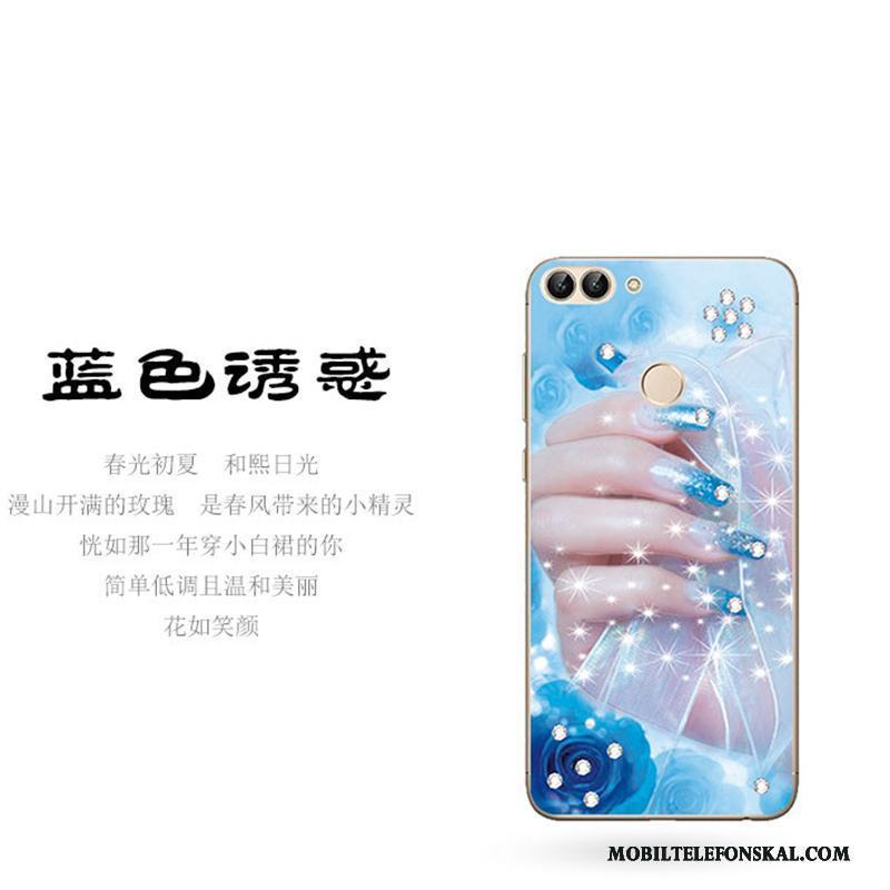Huawei P Smart Silikon Fallskydd Färg Skal Telefon