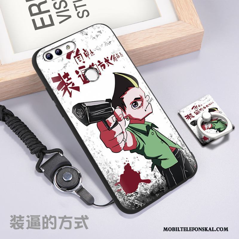 Huawei P Smart Skal Telefon All Inclusive Fallskydd Silikon Nubuck Färg Trend Varumärke