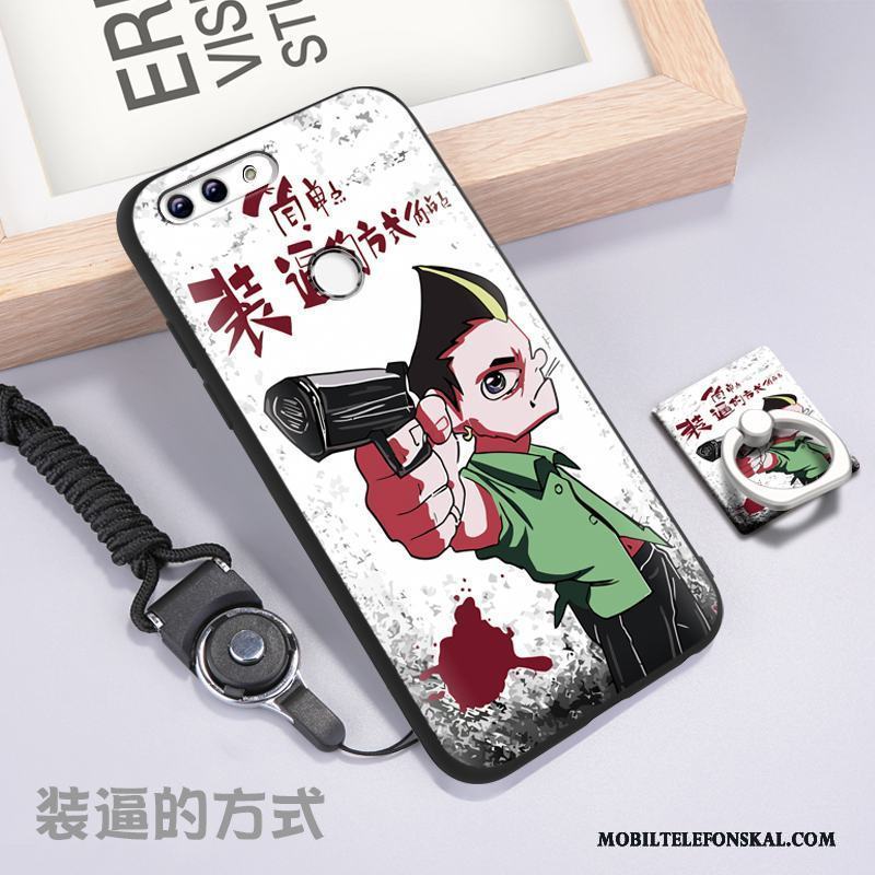 Huawei P Smart Skal Telefon All Inclusive Fallskydd Silikon Nubuck Färg Trend Varumärke