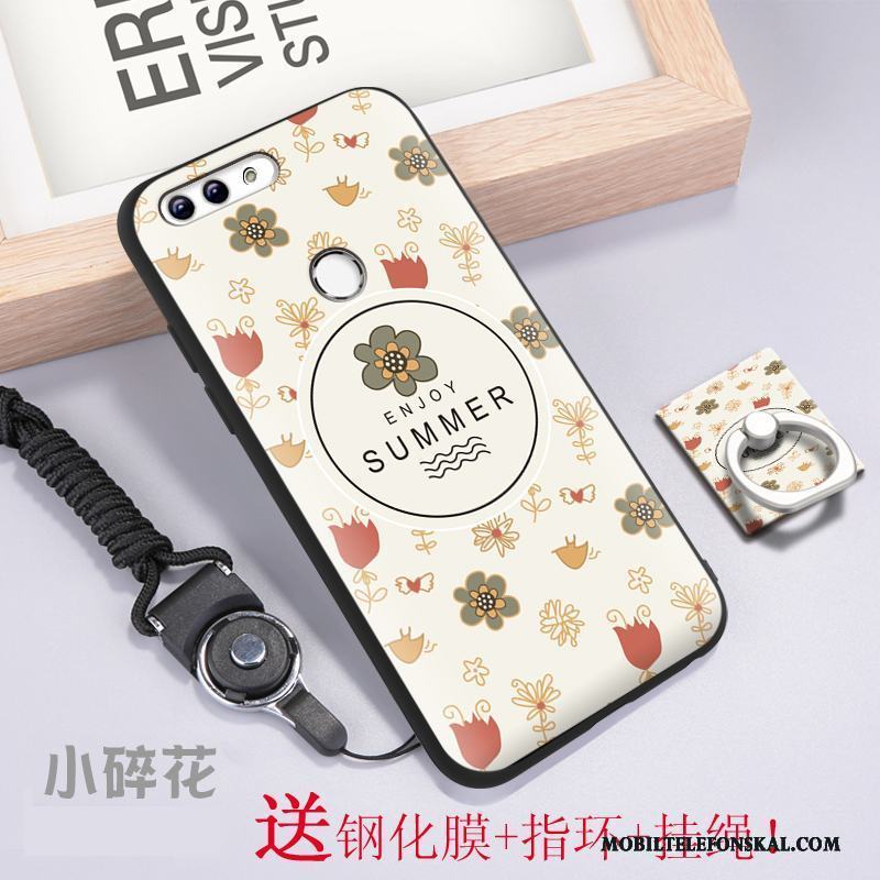 Huawei P Smart Skal Telefon All Inclusive Fallskydd Silikon Nubuck Färg Trend Varumärke
