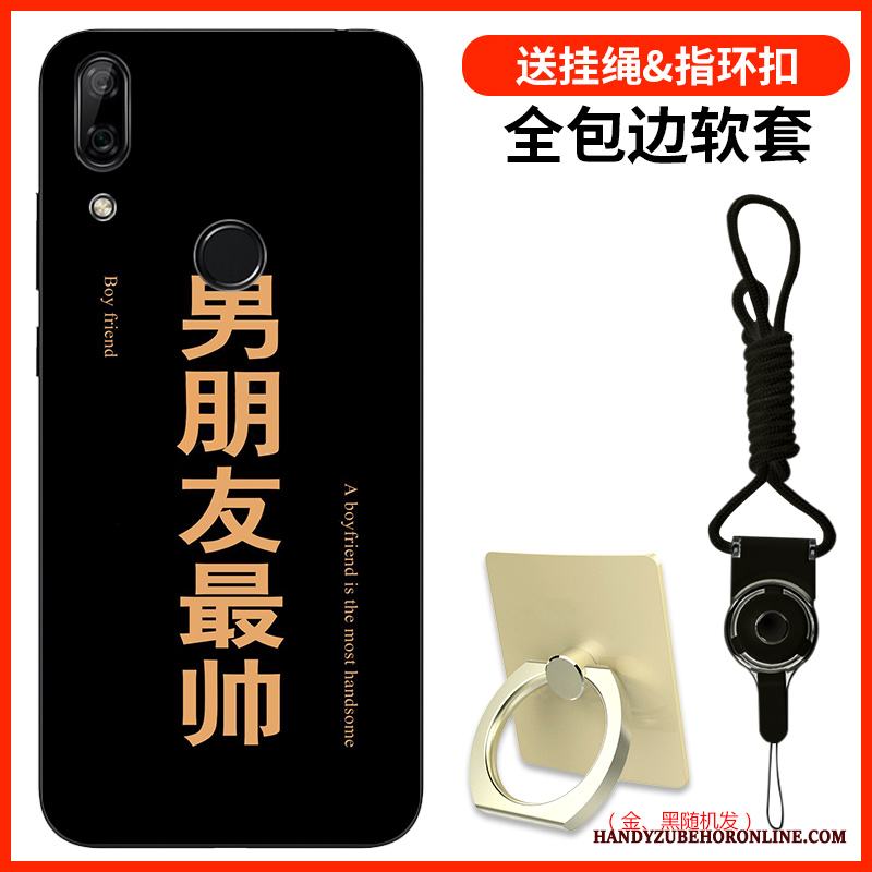Huawei P Smart Z Fodral Silikon Skal Vit Mjuk Telefon Personlighet