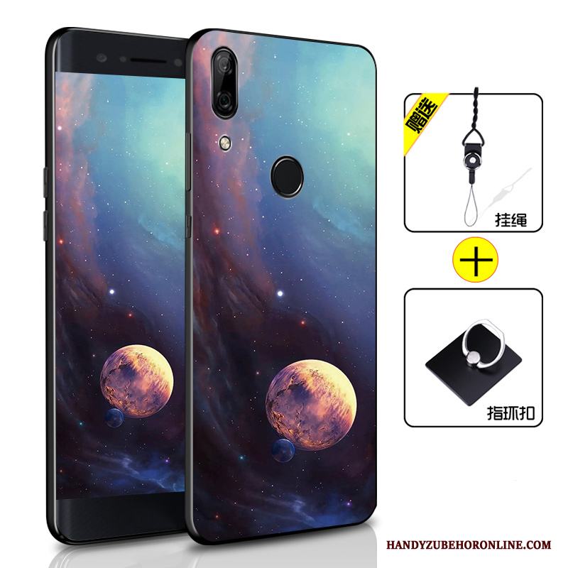 Huawei P Smart Z Skal Mjuk Fodral All Inclusive Skydd Stjärna Målade Fallskydd