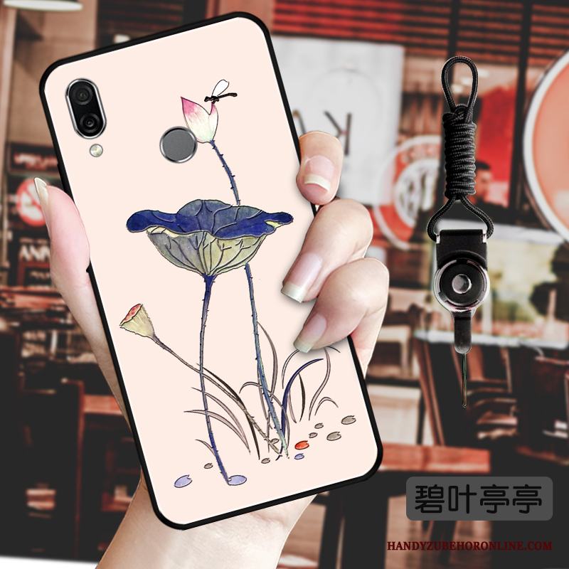 Huawei P Smart Z Skal Mjuk Skydd Fallskydd Lättnad Fodral Blommor Kreativa