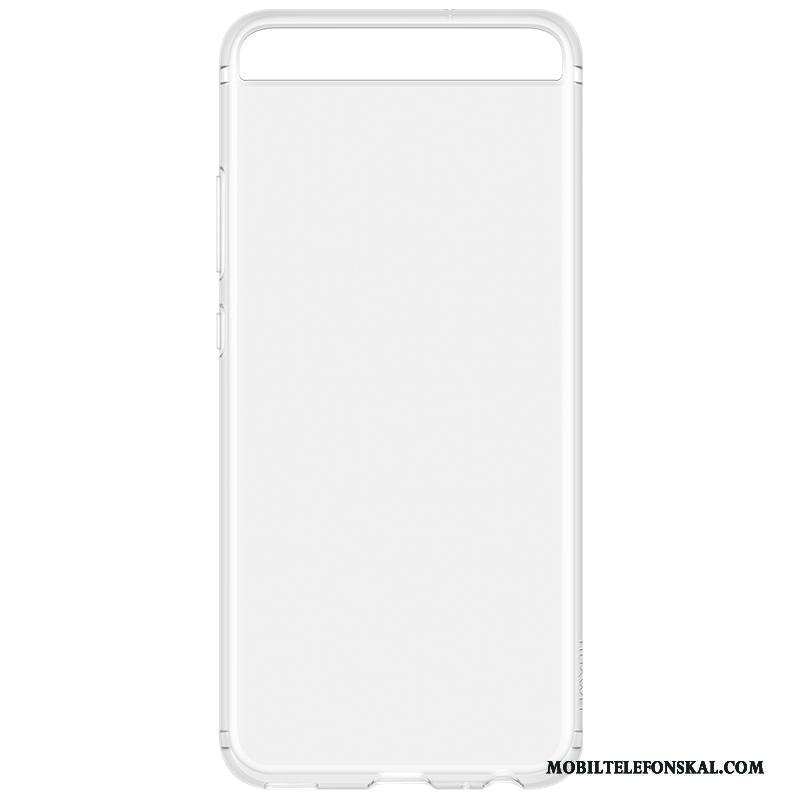 Huawei P10 Blå Mjuk Autentiska Tunn Transparent Skal Telefon Fodral
