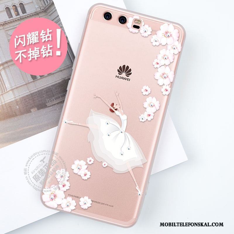 Huawei P10 Fallskydd All Inclusive Purpur Trend Skal Telefon Ny Strass