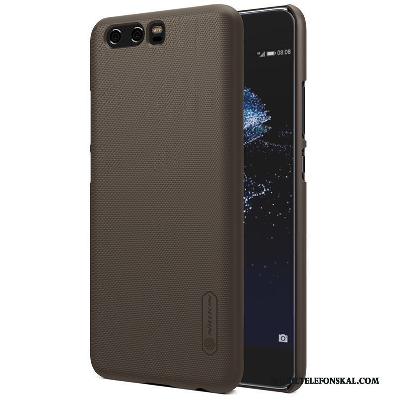Huawei P10 Fodral Skydd Hård Skal Telefon Guld Vit All Inclusive