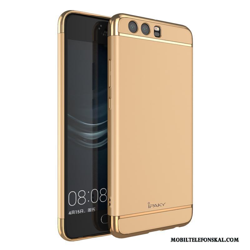 Huawei P10 Fodral Slim Kreativa Nubuck Hård Skal Telefon Röd