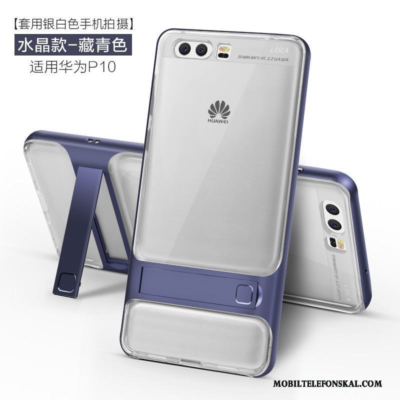 Huawei P10 Kreativa Skal Telefon Blå Fodral Personlighet Silikon Trend