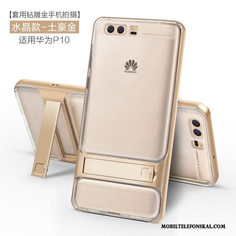 Huawei P10 Kreativa Skal Telefon Blå Fodral Personlighet Silikon Trend