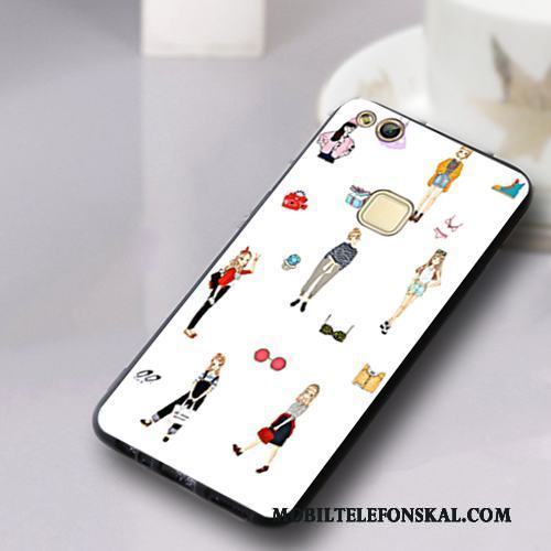 Huawei P10 Lite All Inclusive Skal Telefon Fodral Nubuck Silikon Purpur Ungdom