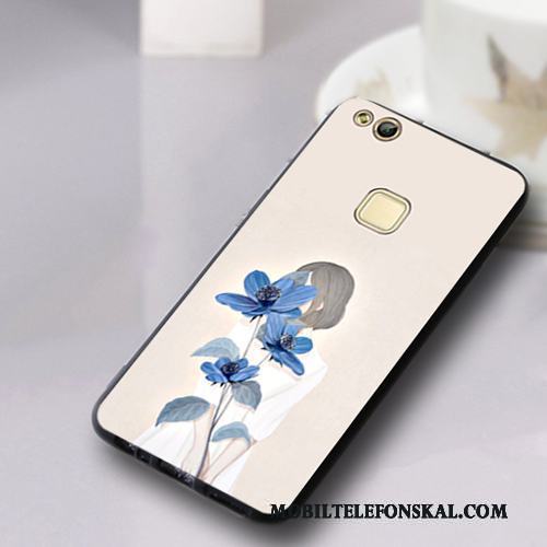 Huawei P10 Lite All Inclusive Skal Telefon Fodral Nubuck Silikon Purpur Ungdom