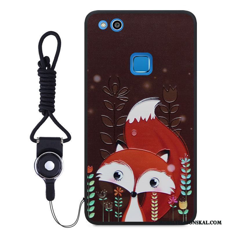 Huawei P10 Lite Fodral Ungdom Färg Skal Telefon Skydd Hängsmycken Lättnad