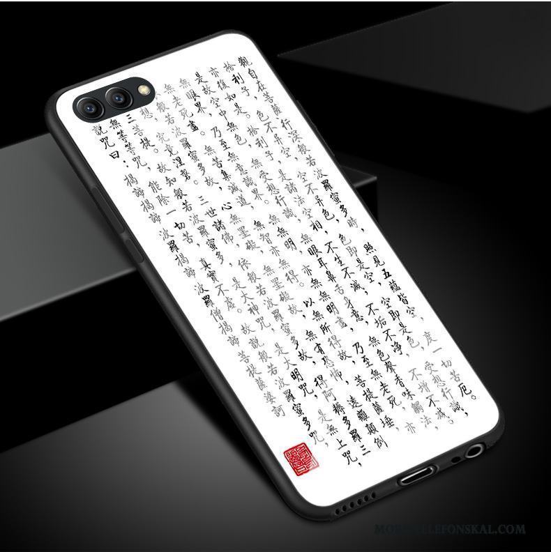 Huawei P10 Personlighet Skal Telefon Buddhism Glas Purpur Konst Silikon