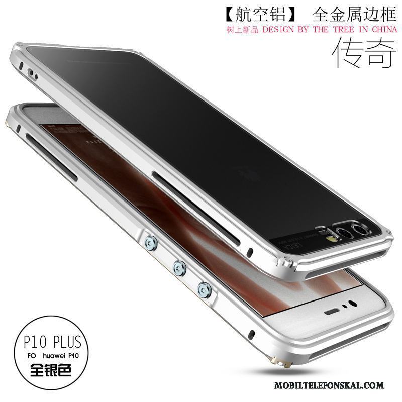 Huawei P10 Plus Blå Skal Frame Fodral Telefon Fallskydd Ny