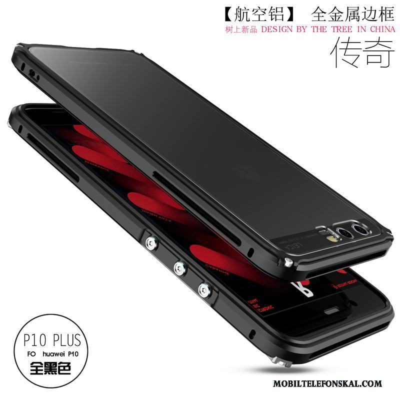 Huawei P10 Plus Blå Skal Frame Fodral Telefon Fallskydd Ny