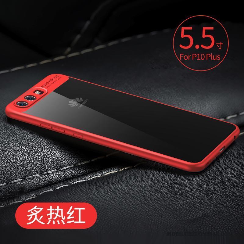 Huawei P10 Plus Fodral Skal Telefon Silikon Fallskydd Transparent Personlighet Svart