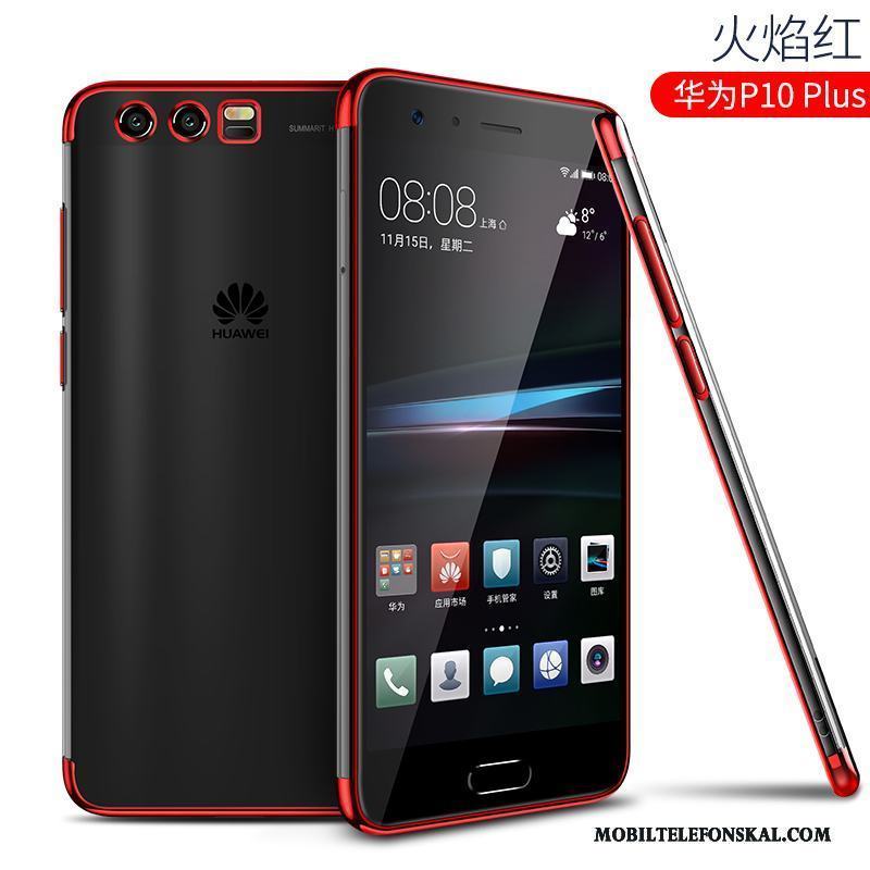 Huawei P10 Plus Fodral Transparent Silikon Trend Personlighet Skal Telefon Fallskydd