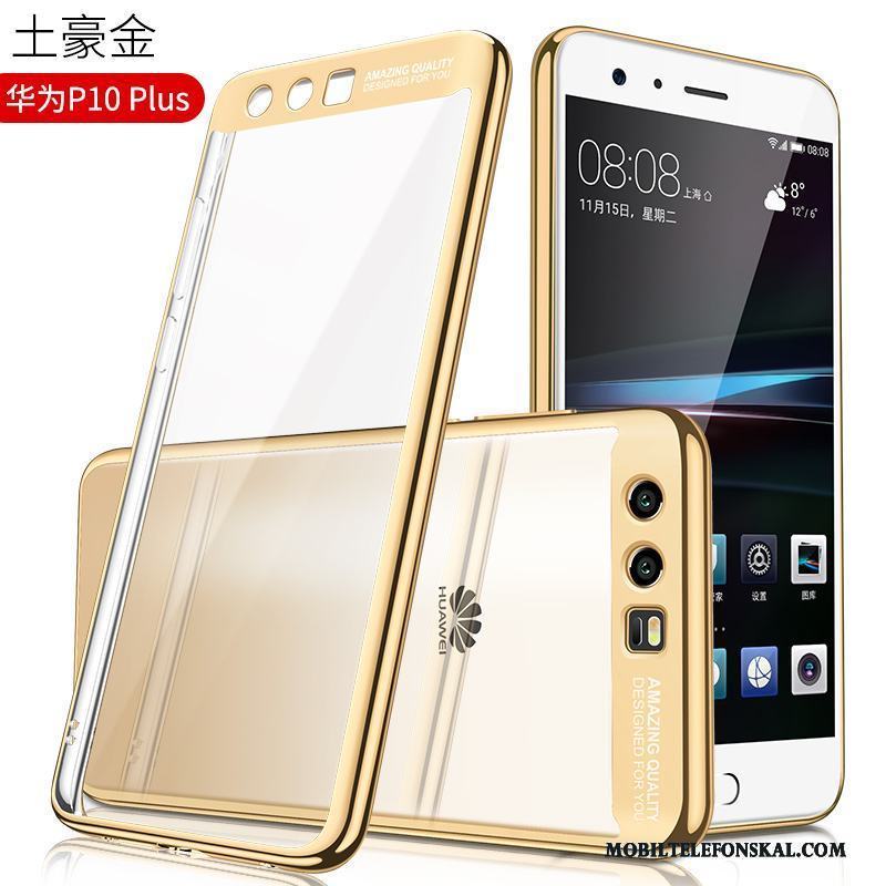 Huawei P10 Plus Fodral Transparent Silikon Trend Personlighet Skal Telefon Fallskydd