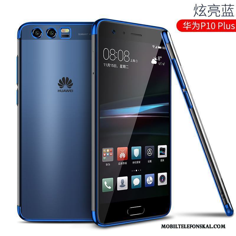 Huawei P10 Plus Fodral Transparent Silikon Trend Personlighet Skal Telefon Fallskydd