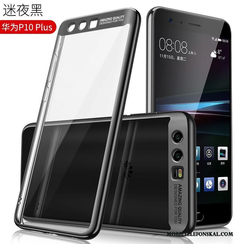 Huawei P10 Plus Fodral Transparent Silikon Trend Personlighet Skal Telefon Fallskydd