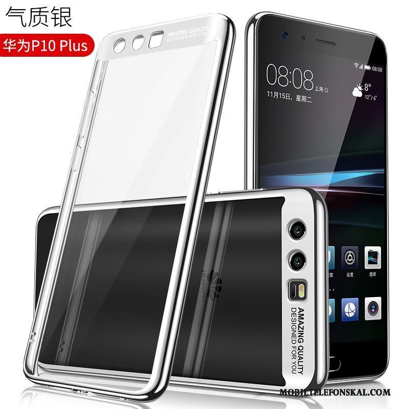 Huawei P10 Plus Fodral Transparent Silikon Trend Personlighet Skal Telefon Fallskydd