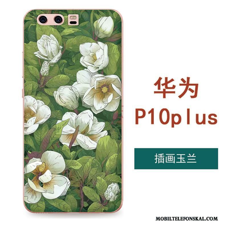Huawei P10 Plus Hängsmycken Mjuk Lättnad Konst Skal Telefon Silikon All Inclusive