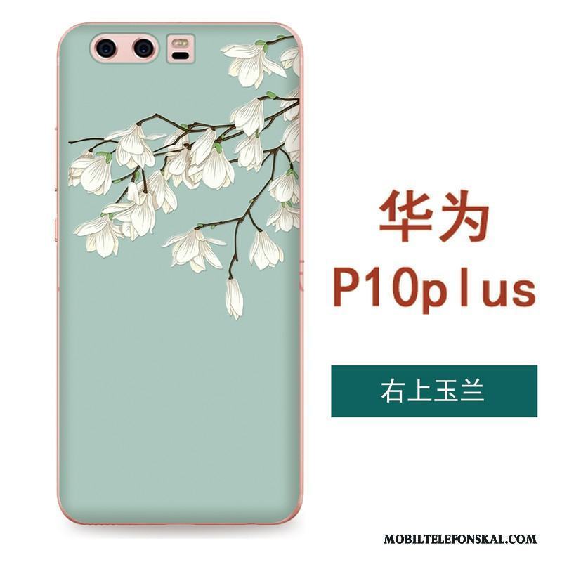 Huawei P10 Plus Hängsmycken Mjuk Lättnad Konst Skal Telefon Silikon All Inclusive